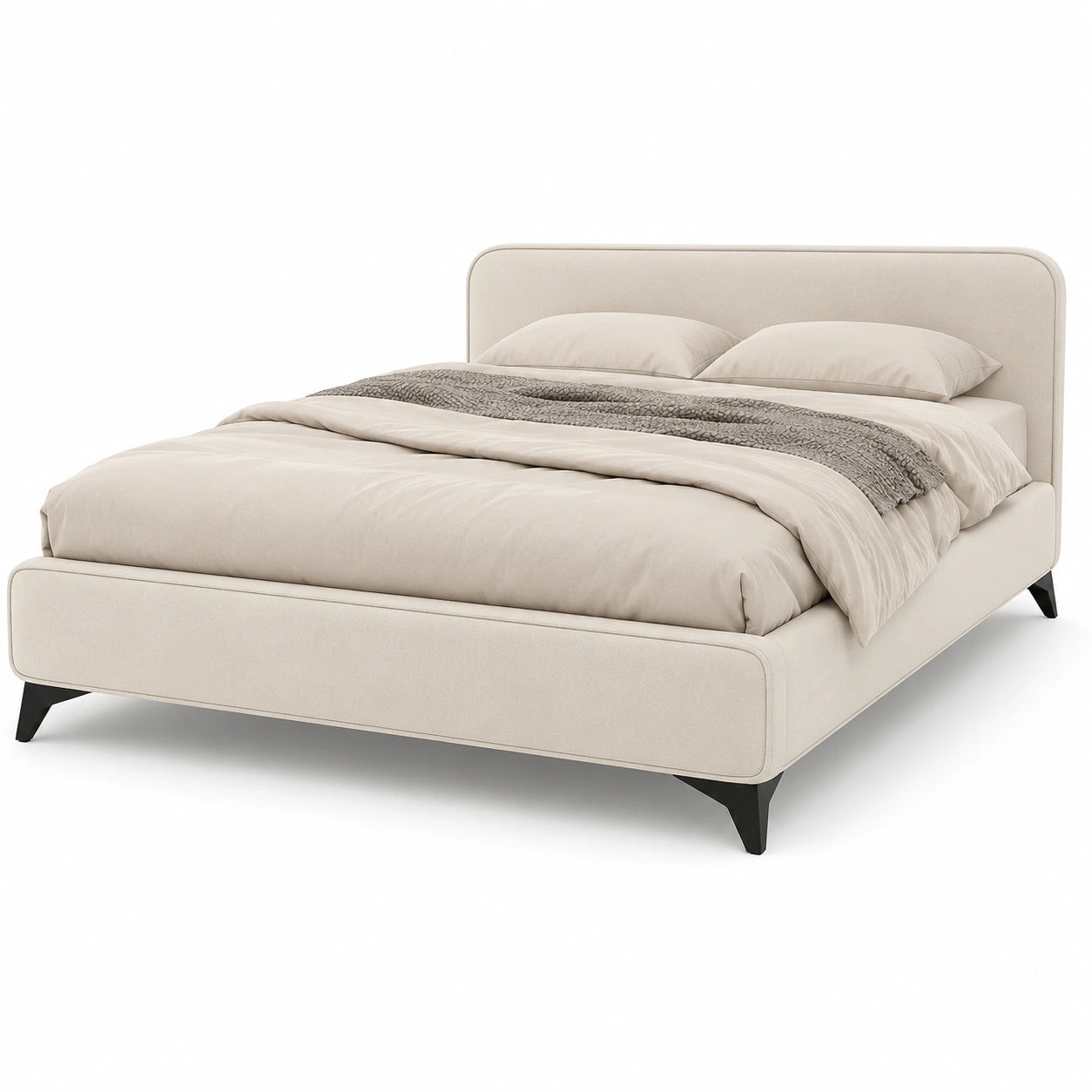 lit-double-moderne-140x190-cm-en-tissu-avec-sommier-inclus-blanc-creme-etkapo7928ob
